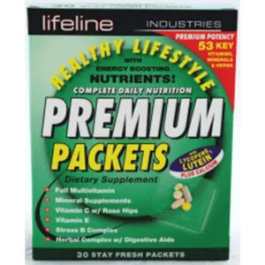 Premium Packets - 53 Vitamins, Minerals, & Herb 30 Count By Nature's Blend