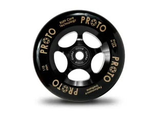 Proto Grippers Wheels 110mm - Black on Black (Pair)