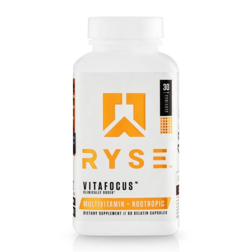 Ryse Supplements Vita Focus Nootropic Multivitamin 60 Capsules