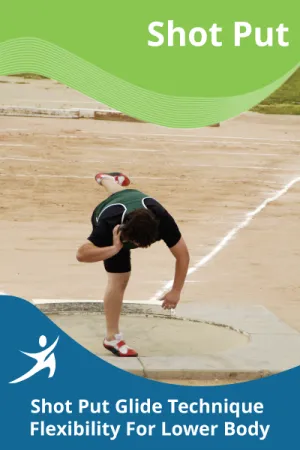 Shot Put Glide Technique: Thrower Stretches for Lower Body