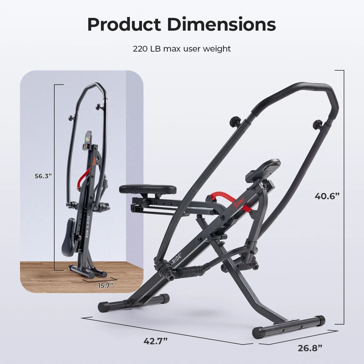 Smart Full Motion Upright Row-N-Ride® Squat Assist Trainer Machine