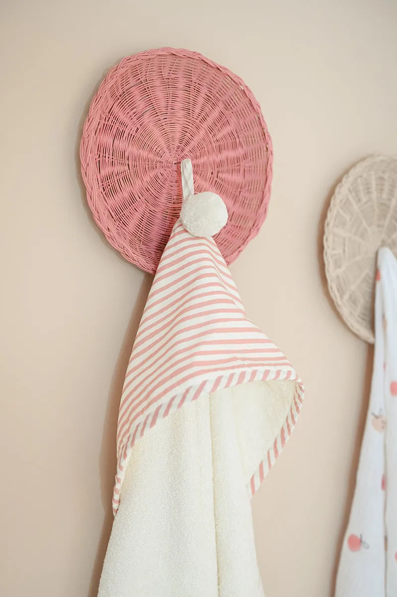 Striped Hooded Towel