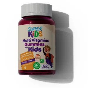 Superkids Gummies Chewable Multivitamins 120 gummies