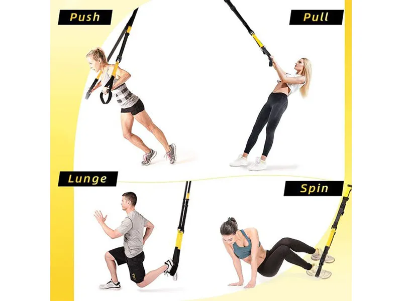 Suspension Training Kit Bodyweight Resistance Straps