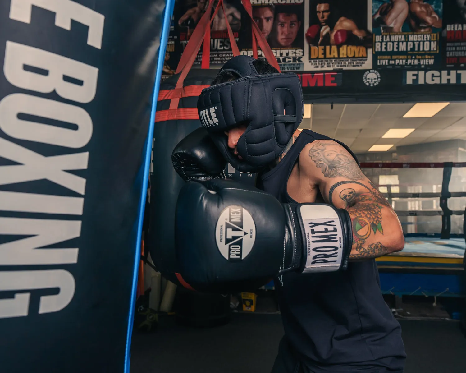 TITLE Boxing Weighted Headgear