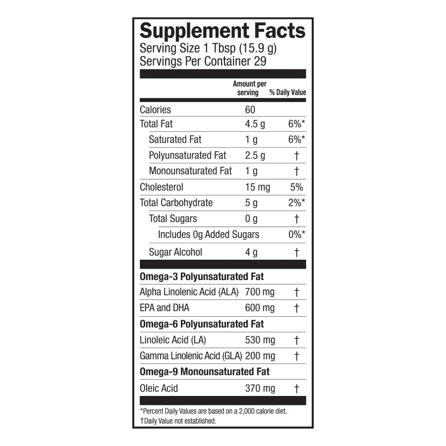 Total Omega 3-6-9 Orange Crème