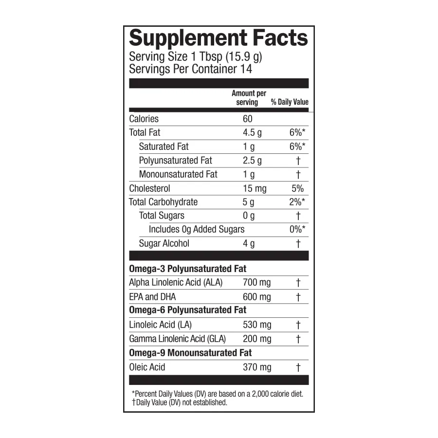 Total Omega 3-6-9 Orange Crème