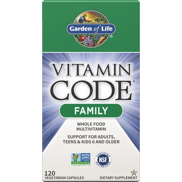 Vitamin Code Family Multi 120 vcaps By Garden Of Life