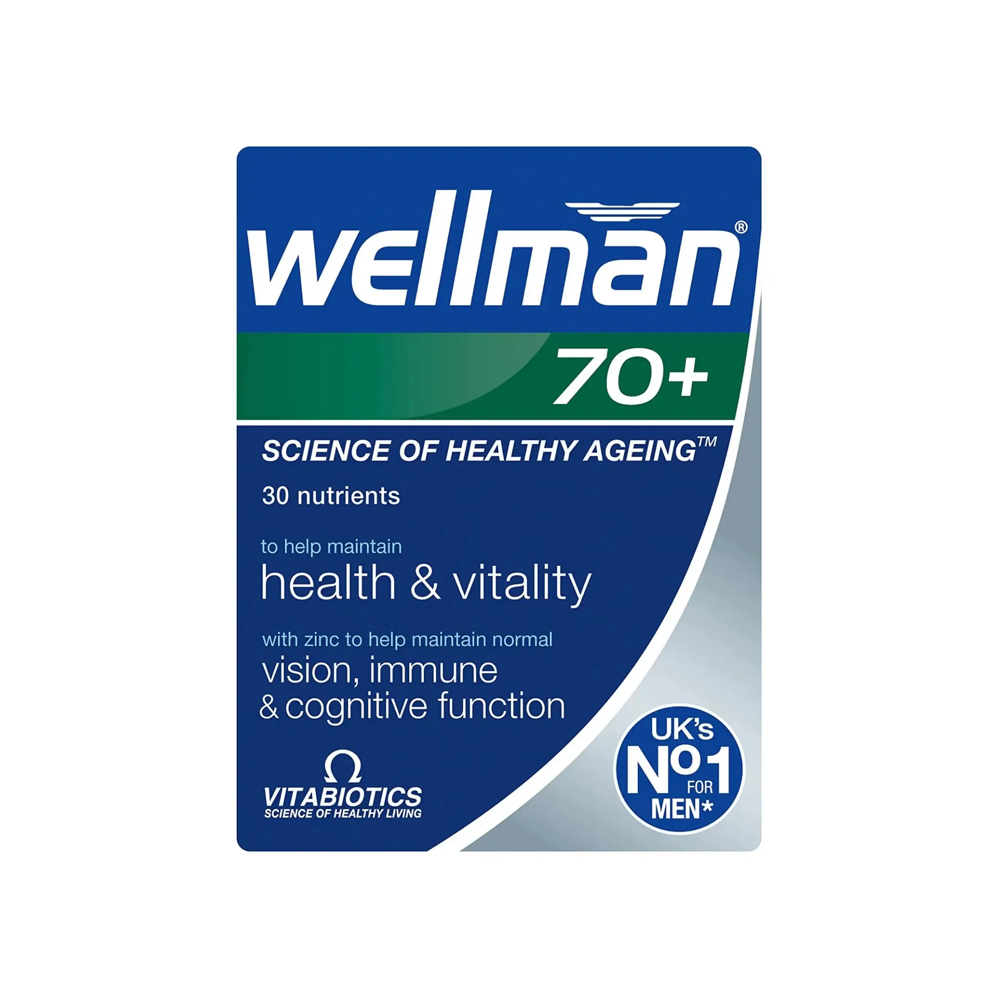 Wellman 70 Plus 30 Tablets