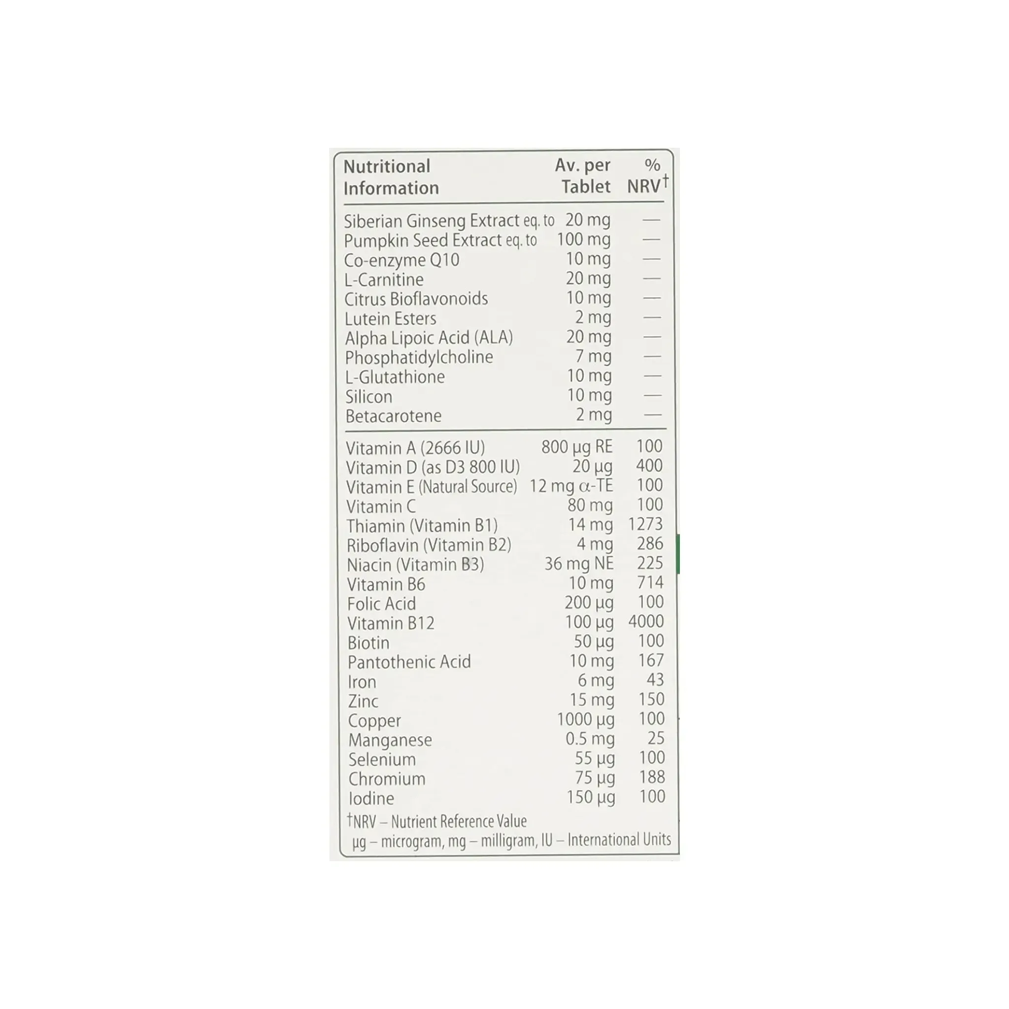 Wellman 70 Plus 30 Tablets