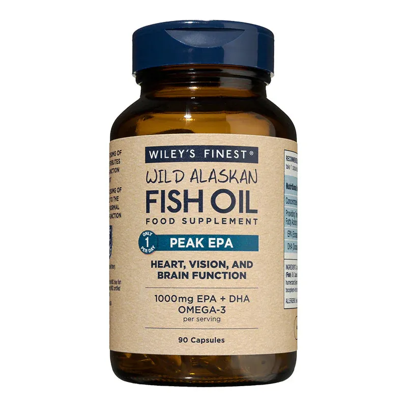 Wiley's Finest Fish Oil Peak EPA 90 Capsules