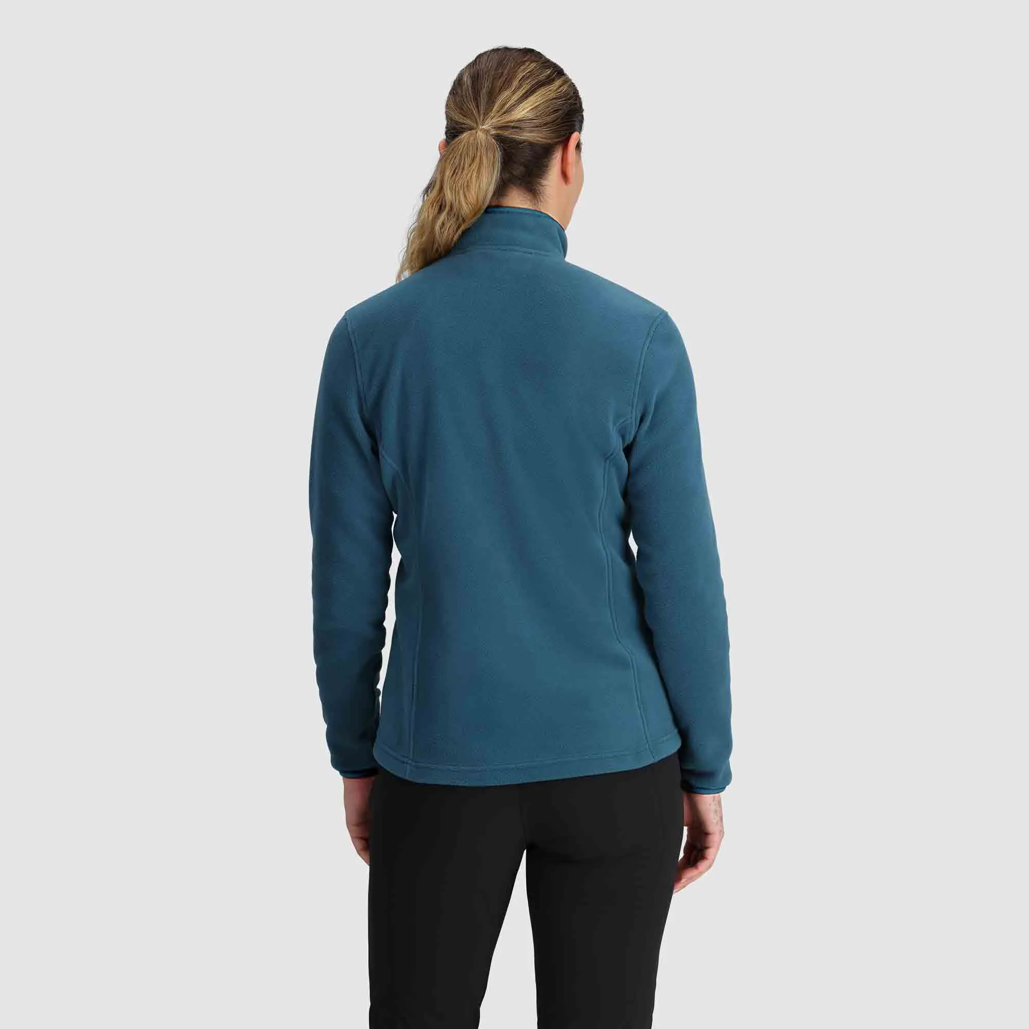 Womens Polartec 100 Quarter Zip Fleece Top