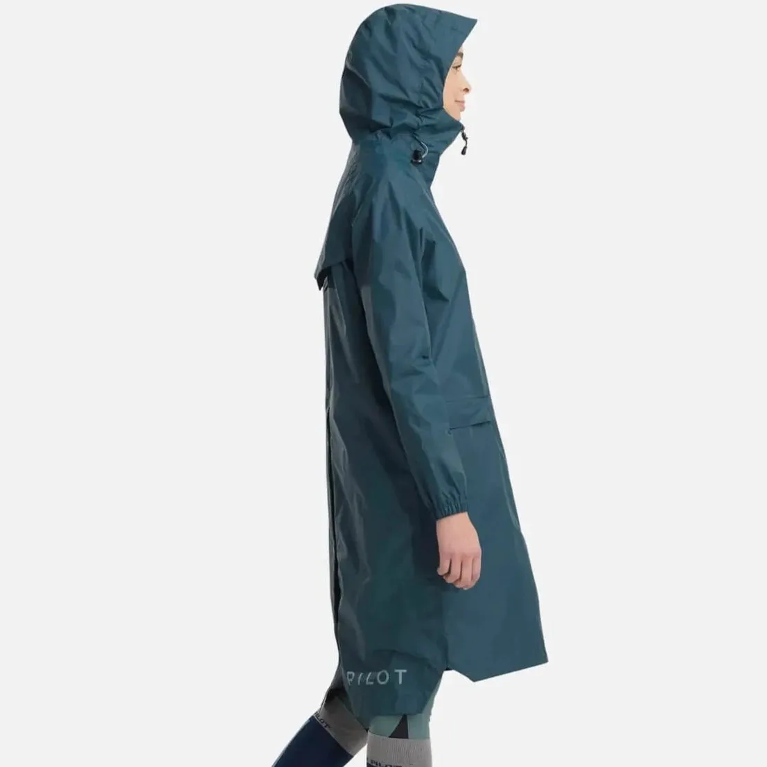 Women's Rain Jacket Long Raintech